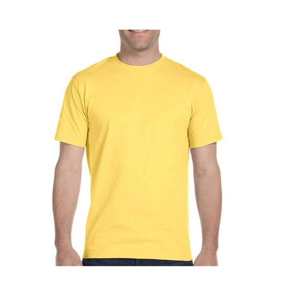 Hanes Lay-Flat Tag-Free Crewneck Beefy T-Shirt, Style 5180