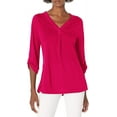 thumbnail image 1 of Hanes Lightweight Rolled Sleeve Top (Women's), 1 of 2