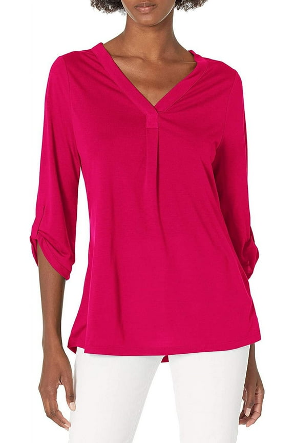 Lightweight Rolled Sleeve Top (Women's)