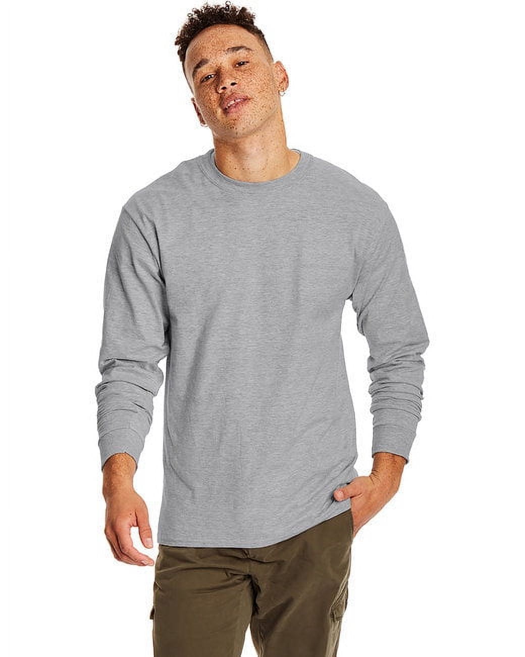 hanes long sleeve