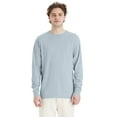 thumbnail image 1 of Hanes Long Sleeve Cotton T-Shirt Unisex Garment Dyed Tee Crewneck Cotton, 1 of 7