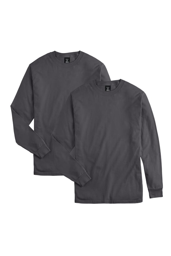 Men's Beefy Long Sleeve Tee Value Pack (2-pack)