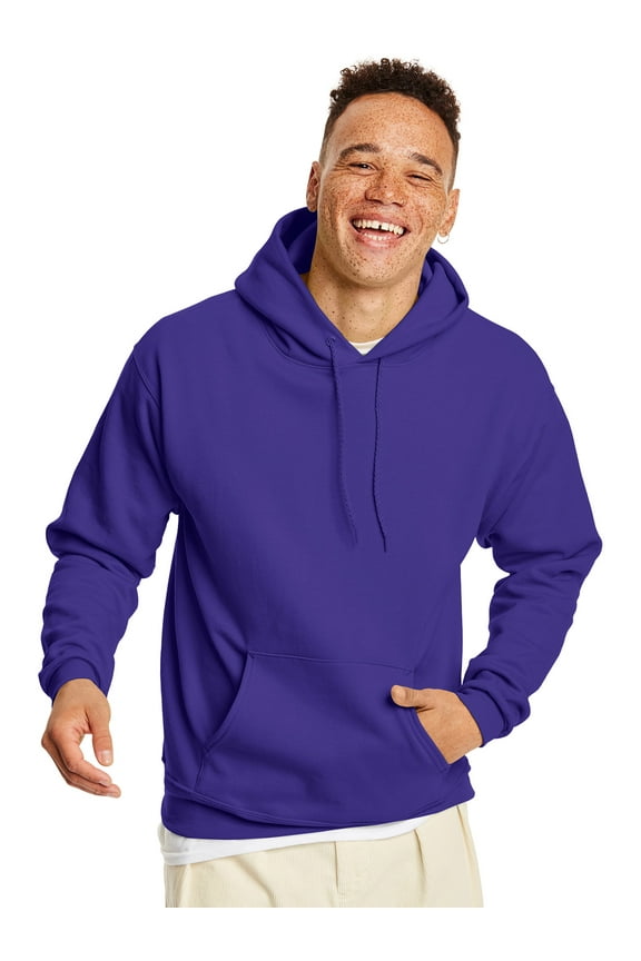 Long Sleeve Pullover Relaxed Fit Hoodie (Men's or Men's Big & Tall) 1 Pack