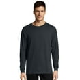 thumbnail image 1 of Hanes Long-Sleeve T-Shirt 4-Pack Tee ComfortSoft Men's 100% Cotton Heavyweight, 1 of 6