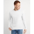 thumbnail image 1 of Hanes Long-Sleeve T-Shirt Men's Originals Tri-Blend Lightweight Crewneck Jersey, 1 of 5