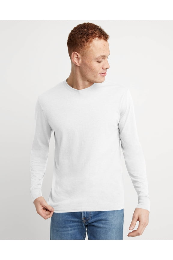 Long-Sleeve T-Shirt Men's Originals Tri-Blend Lightweight Crewneck Jersey