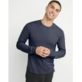 thumbnail image 1 of Hanes Long Sleeve T-Shirt Originals Men's Cotton Crewneck Lightweight US Cotton, 1 of 8