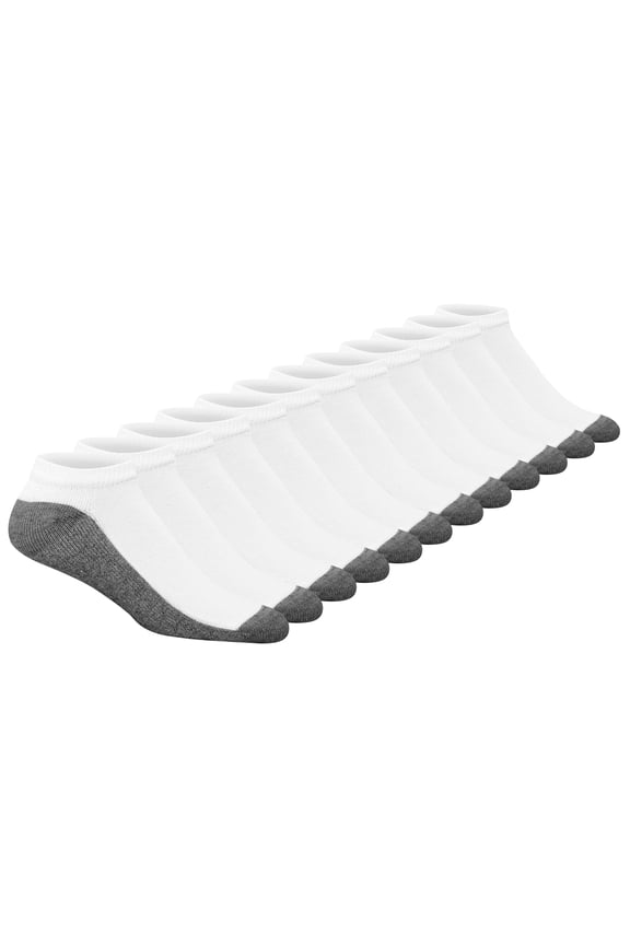 Low Cut 6-Pack Socks Mens Max Cushion, Wicking Cool ComfortBlend