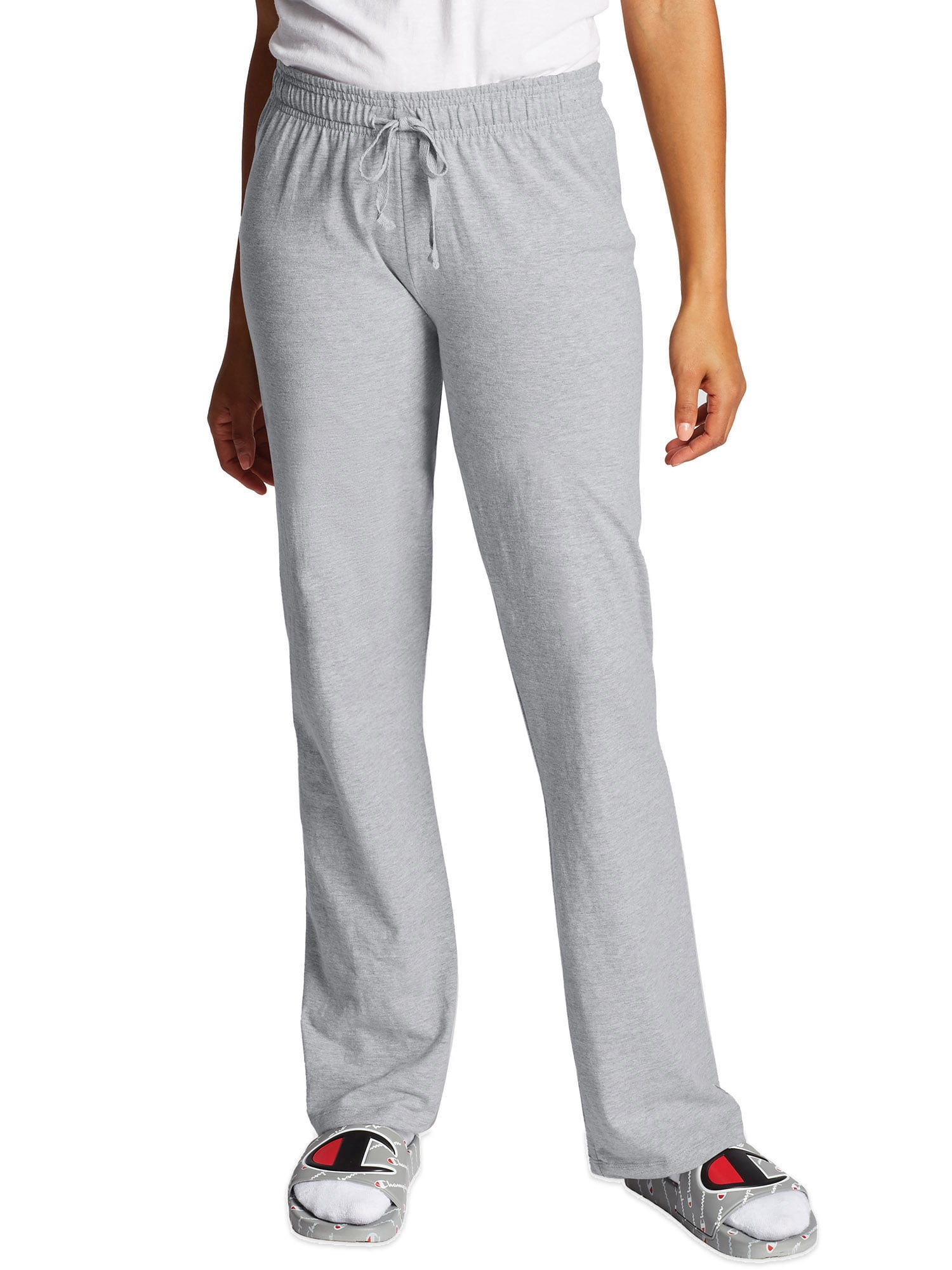 Hanes M7421 Authentic Womens Jersey Pants Size - Extra Large - Oxford Grey