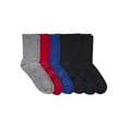 thumbnail image 1 of Hanes MOVES Men's Mid Crew Socks, 6-12, 6-Pairs, 1 of 13