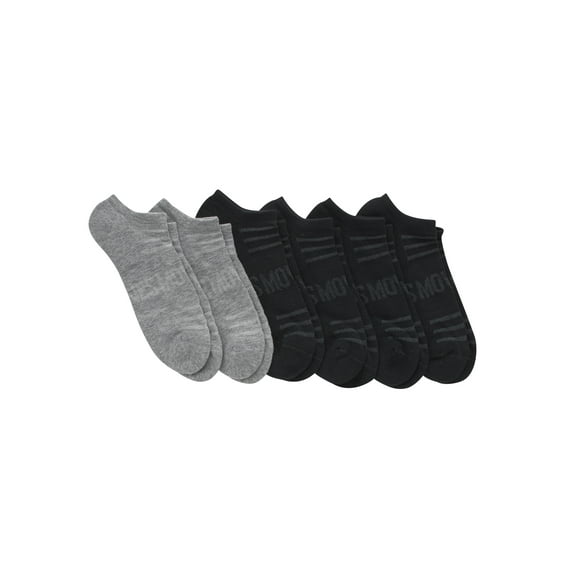 Hanes MOVES Men's No Show Socks, 6-12, 6-Pairs