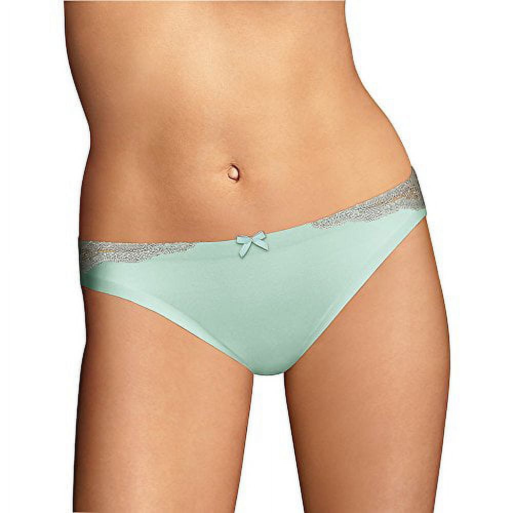 Maidenform Women's Sexy Must Haves Bikini Panty, Gentle Steel Dot Gentle  Peach, Small/5 at  Women's Clothing store