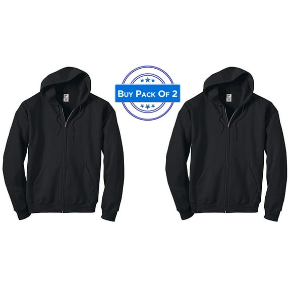 Hanes Men ComfortBlend Eco-Smart Hoodie large (Pack of 2)