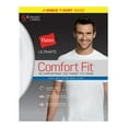 thumbnail image 1 of Hanes Men Crewneck Short Sleeve undershirts, 1 of 2
