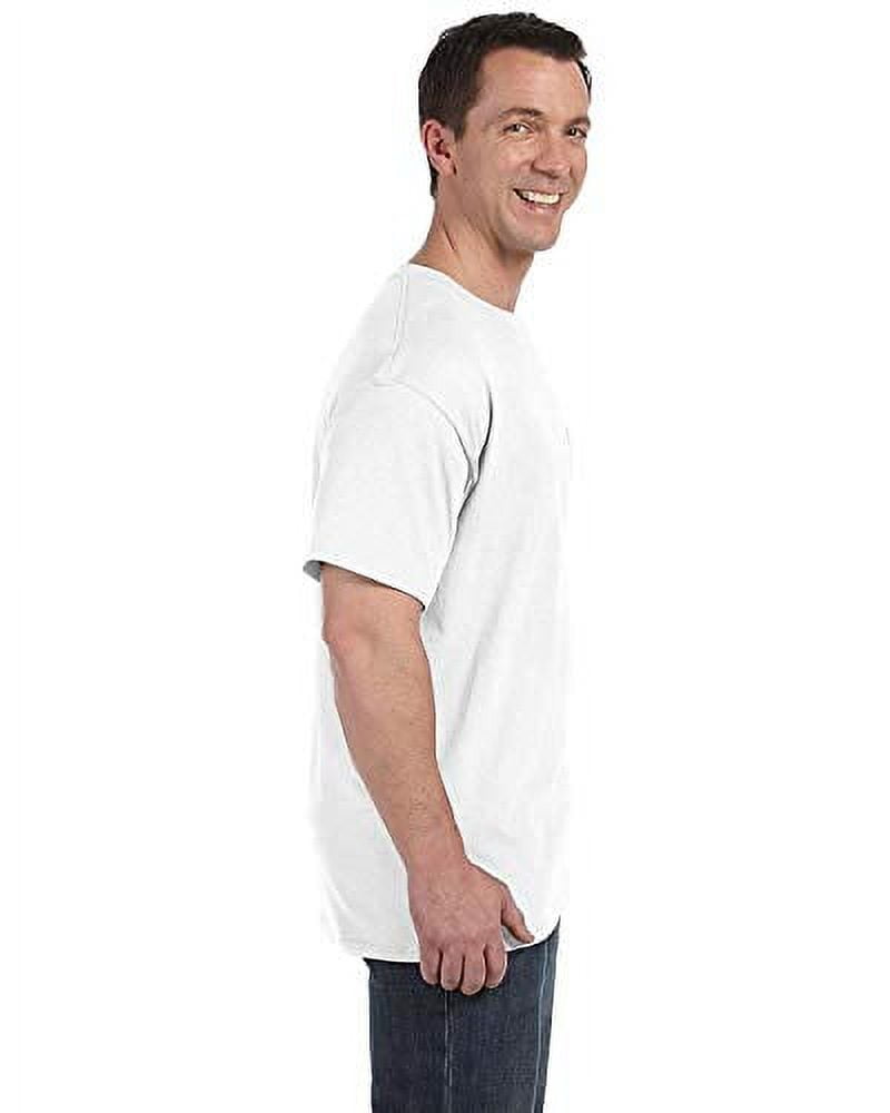 hanes comfort soft pocket tee
