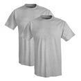 thumbnail image 1 of Hanes Men Short Sleeve X-Temp T-Shirt, Light Steel, S Pack of 2, 1 of 1