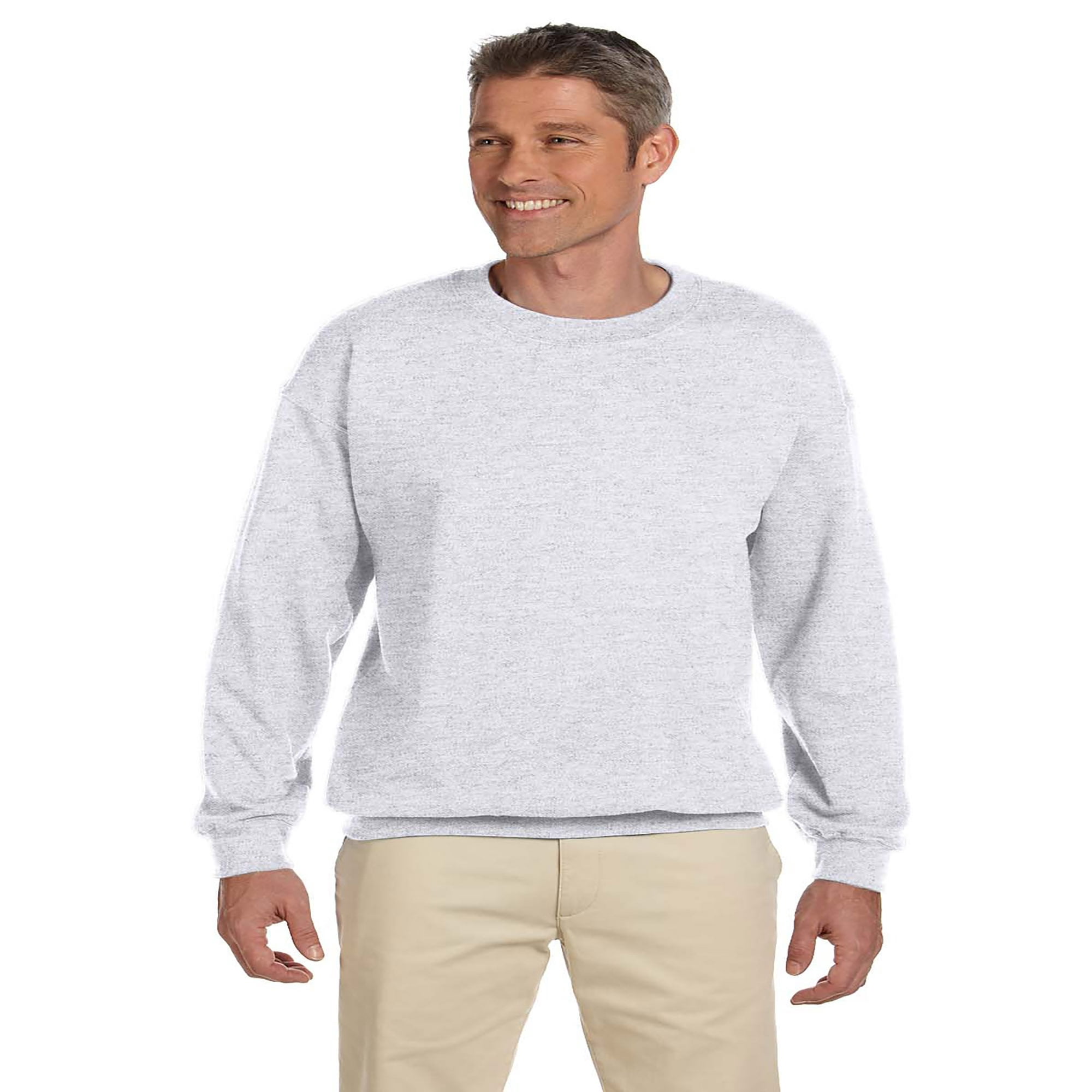 Hanes Men Ultimate Cotton Heavyweight Crewneck Sweatshirt, Style F260 -  Walmart.com