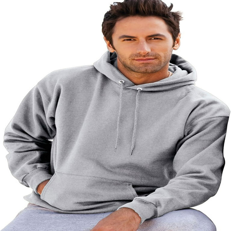 Hanes Men Ultimate Cotton Heavyweight Pullover Hoodie, Style F170