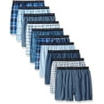 thumbnail image 1 of Hanes Men's 10-Pack Tartan Boxer, Assorted, X-Large, 1 of 1