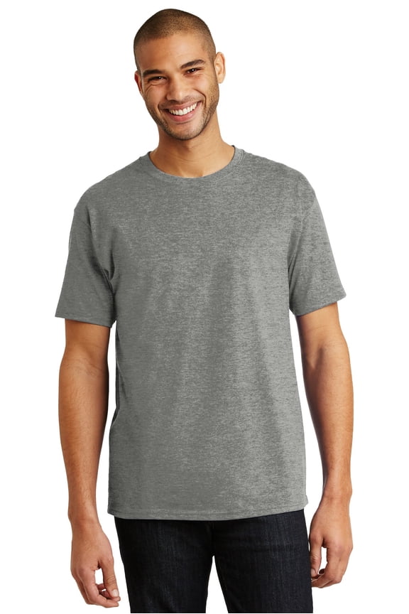 Men's 100 Percent Cotton Tagless T-Shirt. 5250