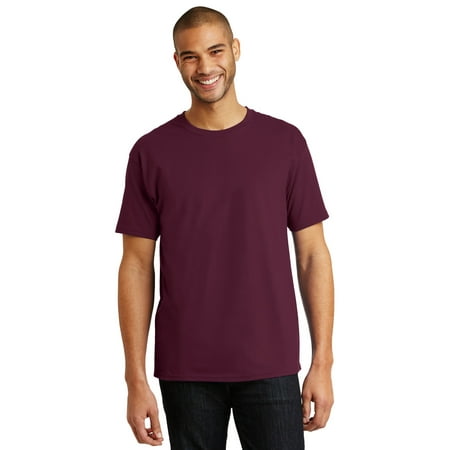 Hanes Men's 100 Percent Cotton Tagless T-Shirt. 5250