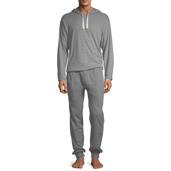 Hanes Men’s 1901 Hoodie and Jogger Pant Lounge Set