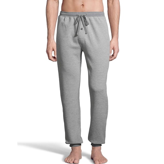 Hanes Men's 1901 Waffle Jogger Lounge Pant