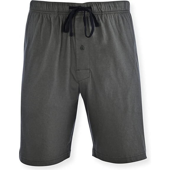 Hanes Men's 2-Pack Knit Short Green Midnight/Sky Captain, Small