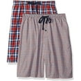 thumbnail image 1 of Hanes Men's 2-Pack Woven Pajama Short, Indigo, Small, 1 of 2