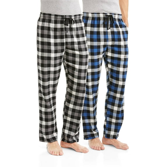 Hanes Men's 2-pack 100% Cotton Flannel Pajama Pant