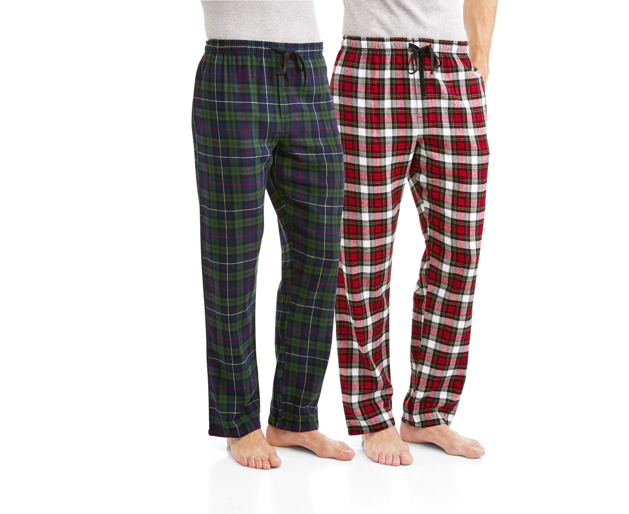 Hanes Men's 2pack 100 Cotton Flannel Pajama Pant