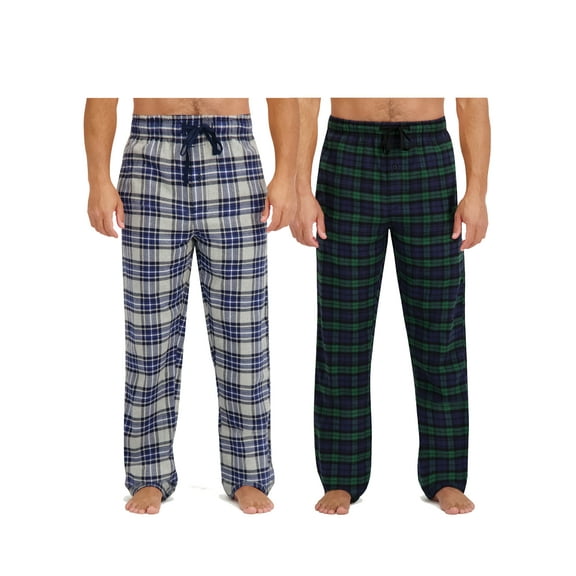 Hanes Men's 2pk Ultrasoft Flannel Sleep Pants, Sizes S-XL