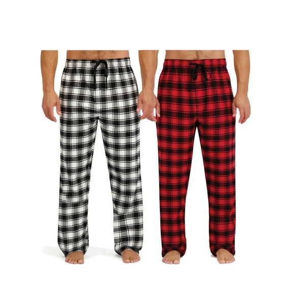 Hanes Men's 2pk Ultrasoft Flannel Sleep Pants, Sizes S-XL