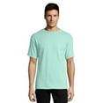 thumbnail image 1 of Hanes Men's 3 Pack Authentic 6 Oz Cotton Crewneck Clean Mint T-Shirt, Size 4XL, 1 of 3