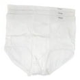 thumbnail image 1 of Hanes Men's 3 Pack Classics Full Cut Brief Big Man 3XL White, 1 of 3