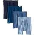 thumbnail image 1 of Hanes Men's 4-Pack FreshIQ Blue Label Boxer Brief with ComfortFlex Waistband, Assorted, X-Large, 1 of 2