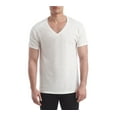 thumbnail image 1 of Hanes Men's 4-Pack FreshIQ V-Neck Shirt, White, Small, 1 of 2
