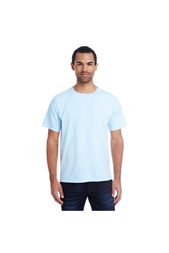 Men's 5.5 Oz., 100% Ringspun Cotton Garment-Dyed Short-Sleeve Crew