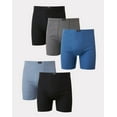 thumbnail image 1 of Hanes Men's 5-Pack  Boxer Briefs ComfortSoft Waistband Classics Dyed Pure cotton, 1 of 6