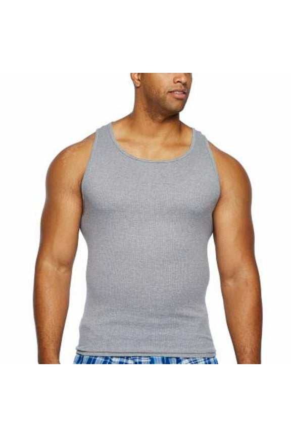 Men's 5 Pack Sleeveless Tank-Big, 3x-large,