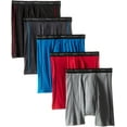 thumbnail image 1 of Hanes Men's 5-Pack Sports-Inspired Boxer Brief , Assorted, Large, 1 of 2