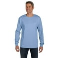 thumbnail image 1 of Hanes Men's 6.1 oz. Tagless Long-Sleeve Pocket T-Shirt - 5596, 1 of 4
