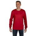 thumbnail image 1 of Hanes Men's 6.1 oz. Tagless Long-Sleeve Pocket T-Shirt - 5596, 1 of 5