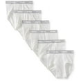 thumbnail image 1 of Hanes Men's 6-Pack FreshIQ Tagless Cotton Brief, White - 6 Pack, X-Large, 1 of 4