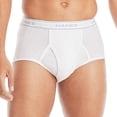 thumbnail image 1 of Hanes Men's 6 Pack Full Rise Cotton Comfort Flex Brief (White, XX-Large), 1 of 4