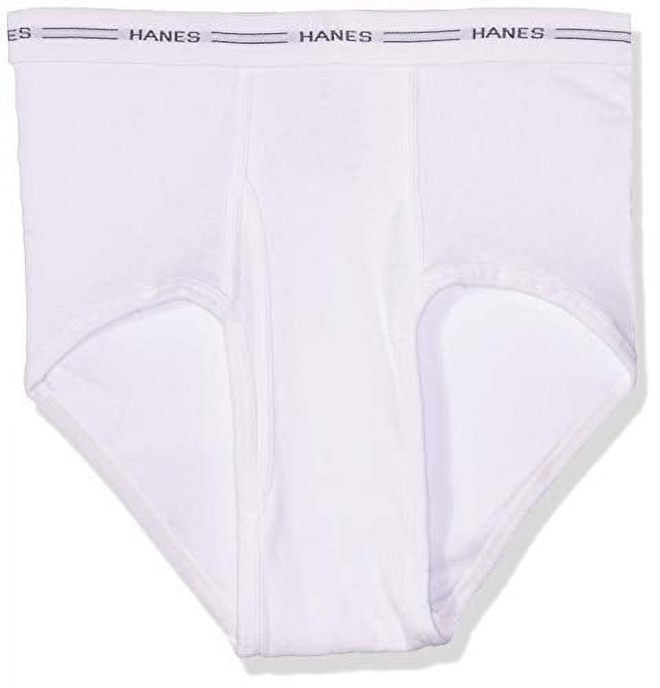 Hanes Men's 7-Pack ComfortSoft Briefs (Large (36-38), White (7 Pack)) 