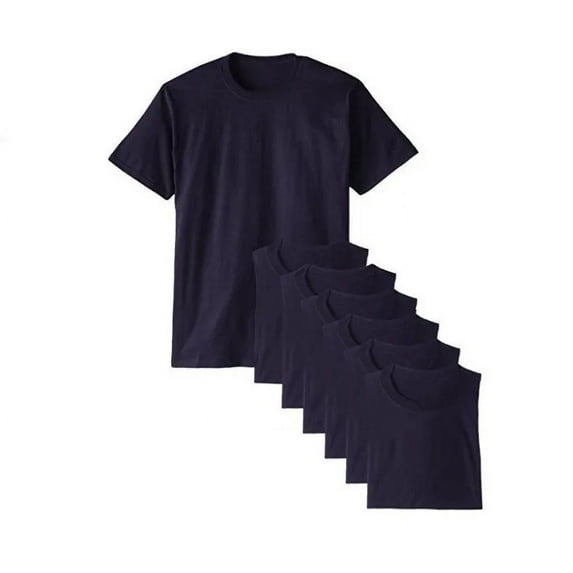 Hanes Men's 7 pack T-shirts 100% cotton Value Pack UP TO SIZE 5XL!