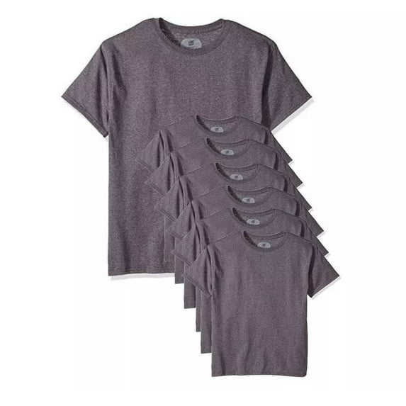 Hanes Men's 7 pack T-shirts 100% cotton Value Pack UP TO SIZE 5XL!