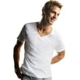 thumbnail image 1 of Hanes White V-Neck T (Pack of 2) (1 White / 1 White), 1 of 1