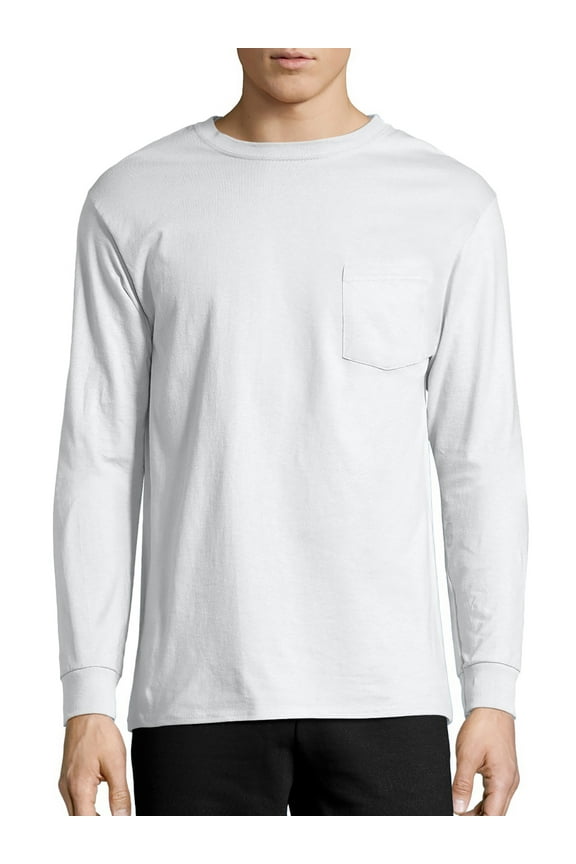 Men's Authentic Long Sleeve Pocket Tee